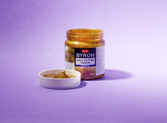 Byron Gold Glitter Medium 250ml