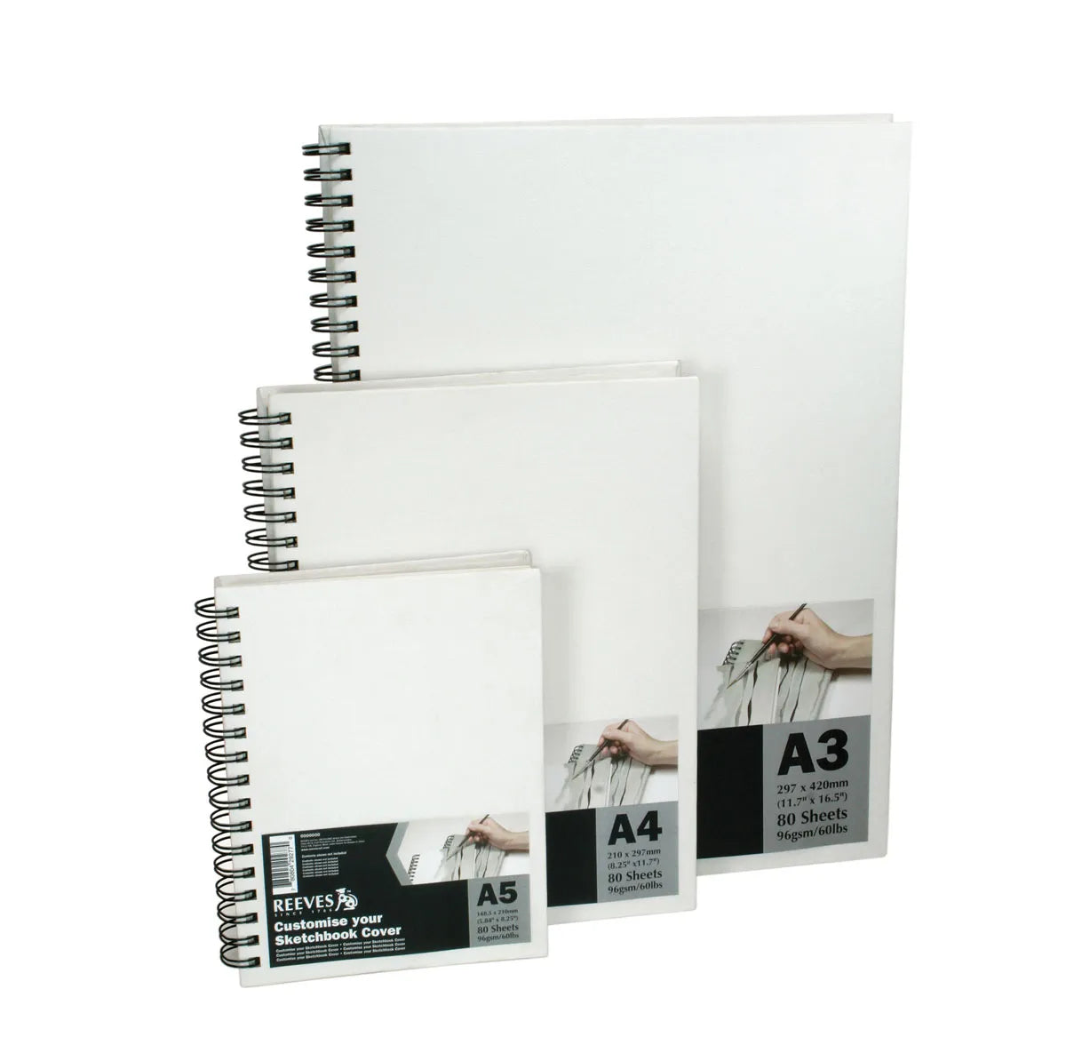 Reeves Canvas Covered Sketchbook A4