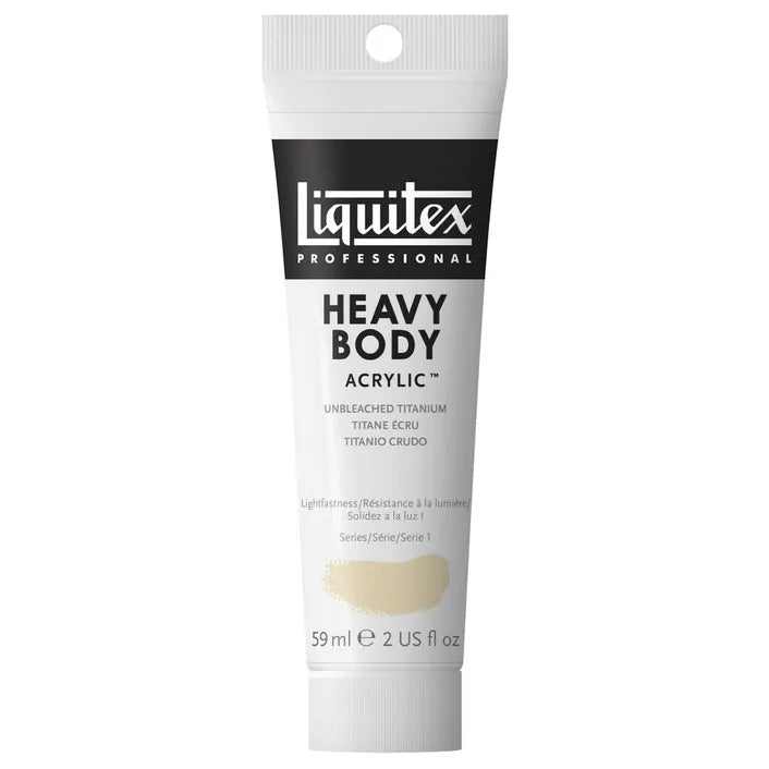 Liquitex Heavy Body Acrylic Paint 59ml S1 - Unbleached Titanium