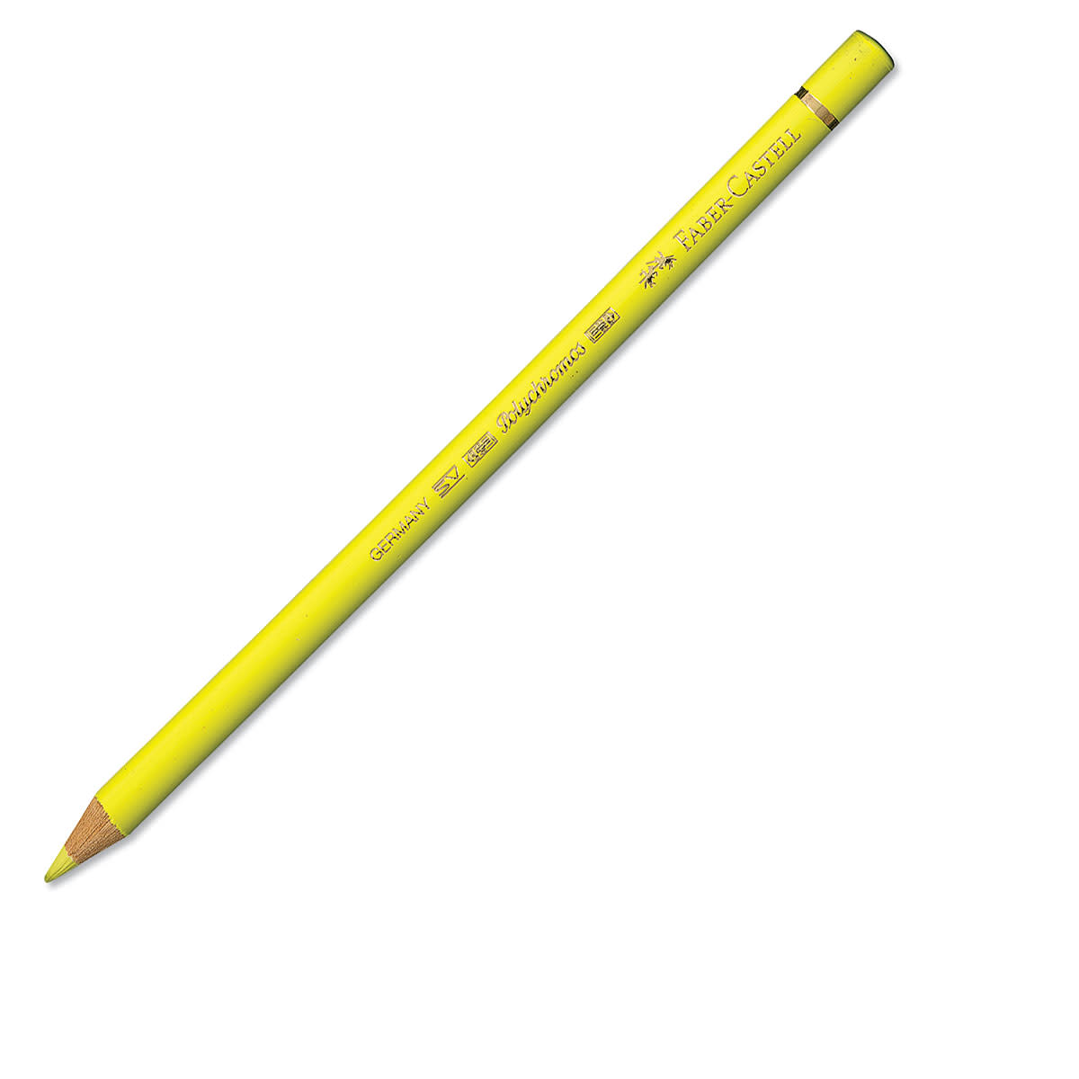 Faber Castell Polychromos Single Pencil LIGHT YELLOW GLAZE 104