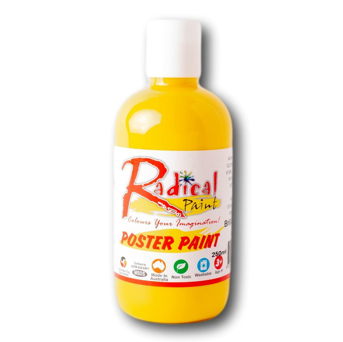 xx Radical Poster Paint Brilliant Yellow 250ml