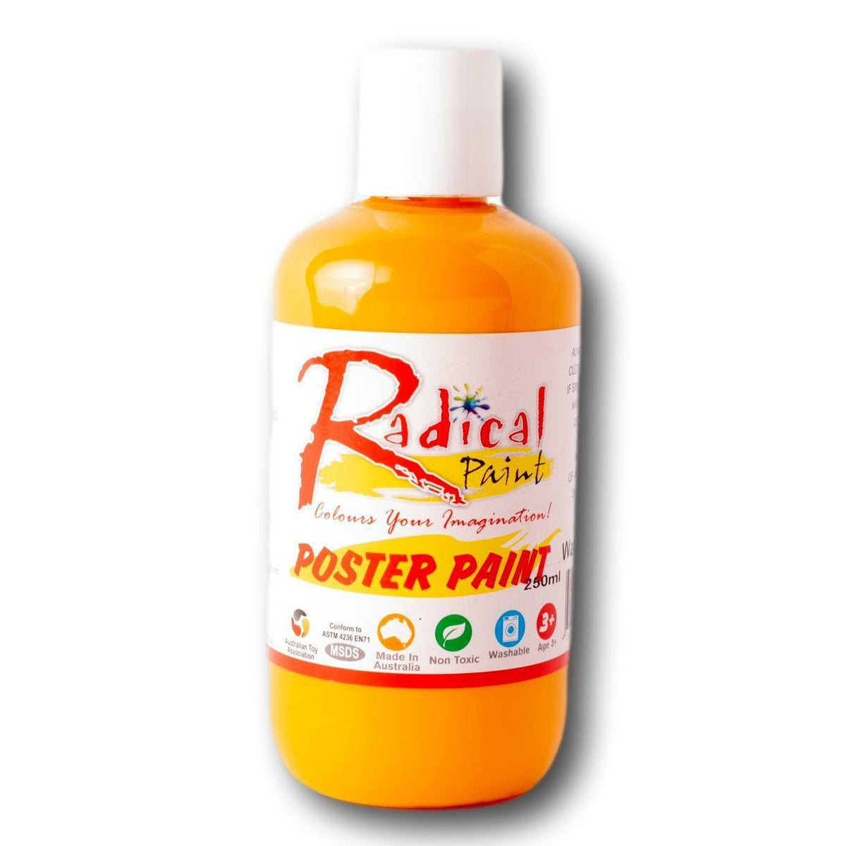 xx Radical Poster Paint Warm Yellow 250ml