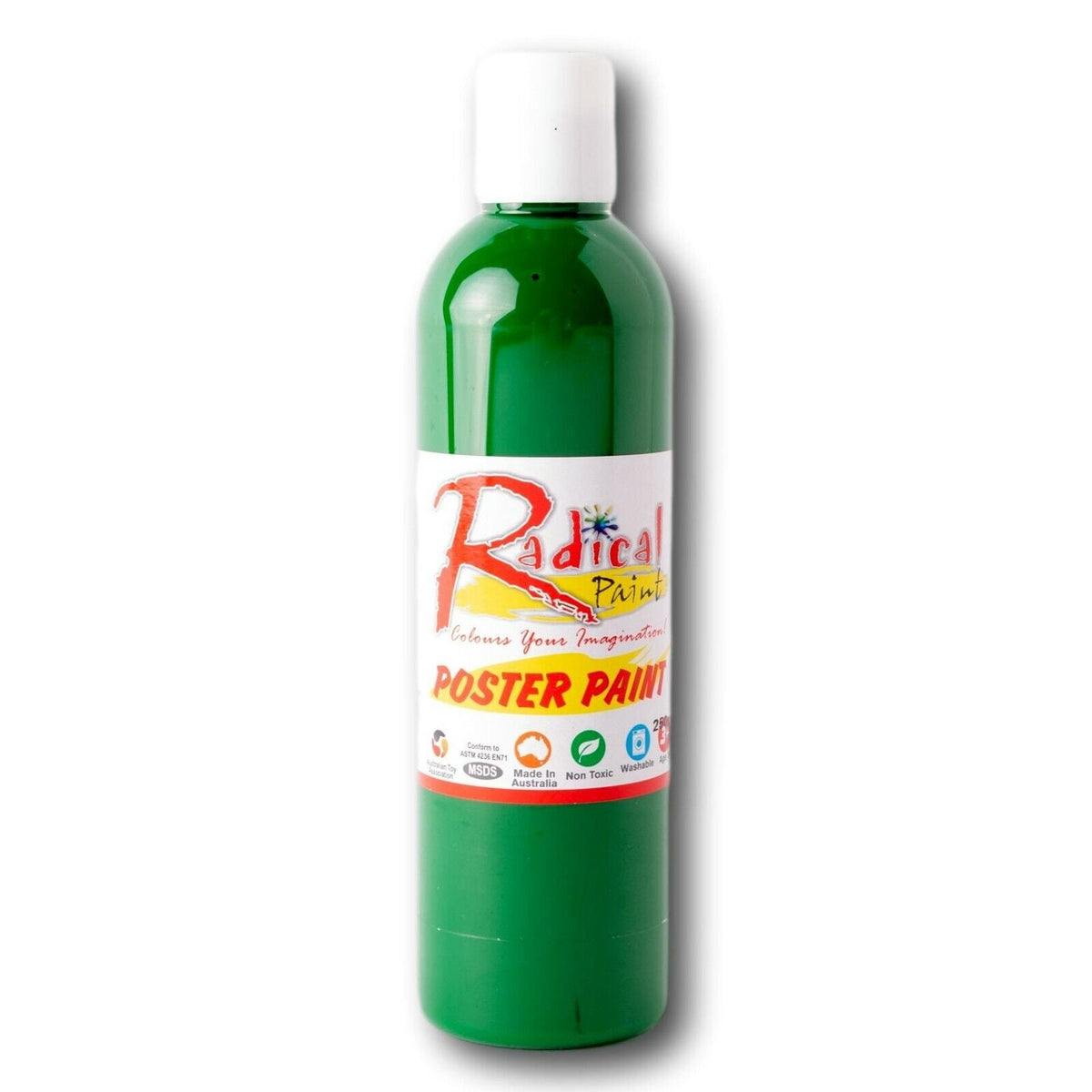 xx Radical Poster Paint Brilliant Green 250ml
