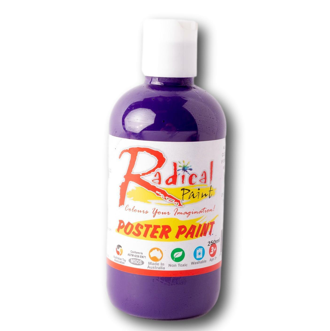 Radical Poster Paint Purple 250ml