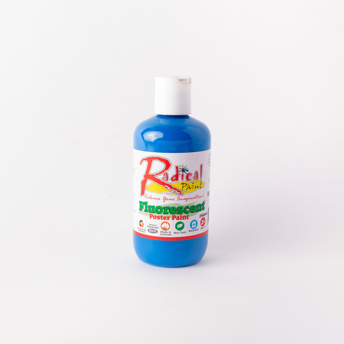 xx Radical Fluoro Poster Paint Blue 250ml