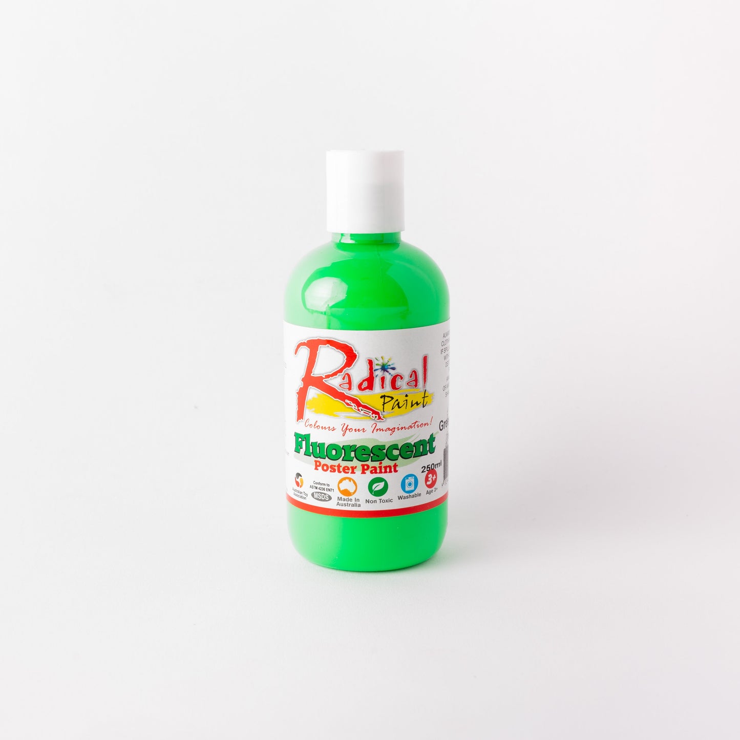 Radical Fluoro Poster Paint Green 250ml