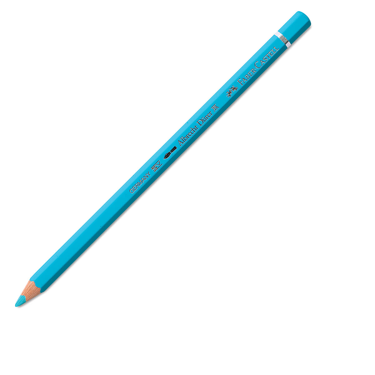 Faber Castell Polychromos Single Pencil LIGHT COBALT TURQUOISE 154