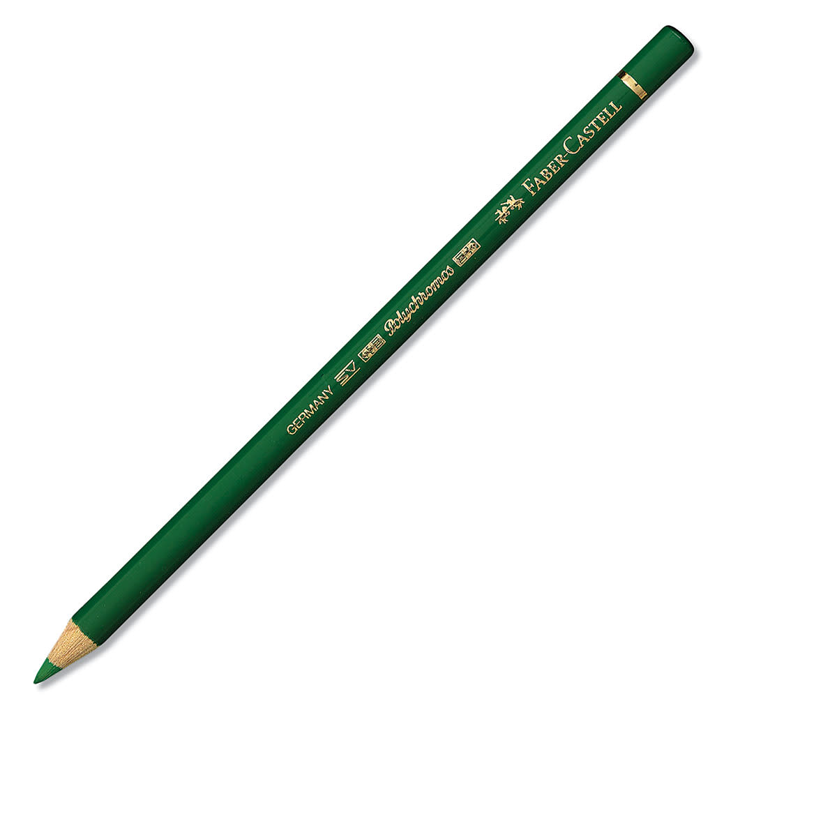 Faber Castell Polychromos Single Pencil PERM GREEN OLIVE 167