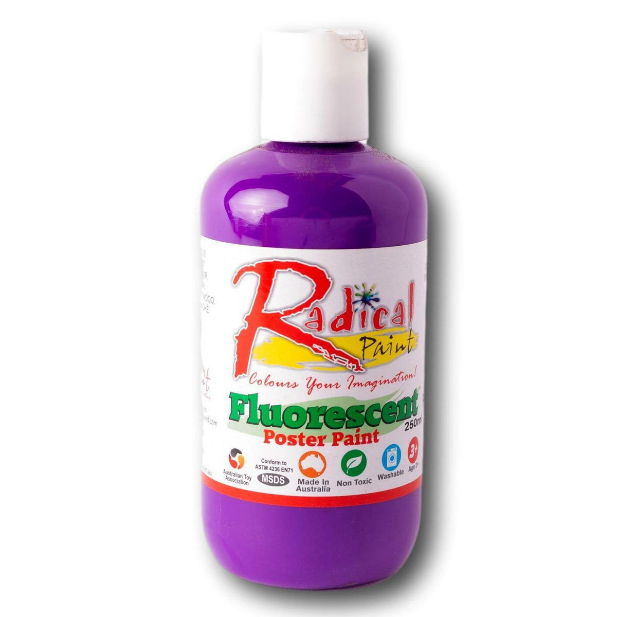 xx Radical Fluoro Poster Paint Purple 250ml