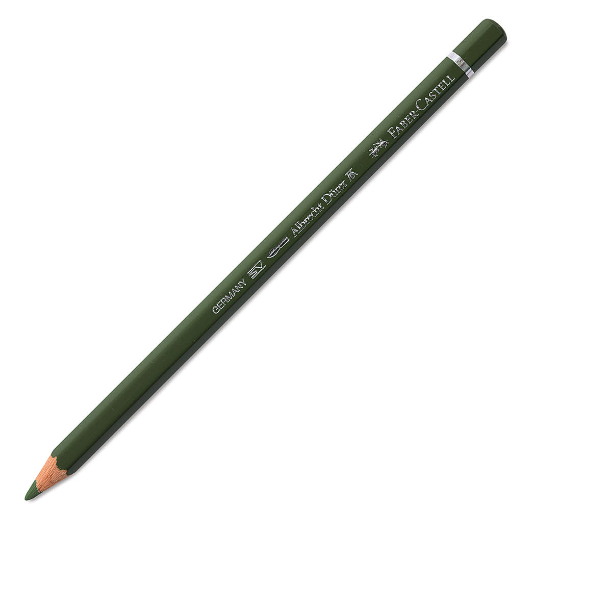 Faber Castell Albrecht Durer Watercolour Single Pencil CHROMIUM GREEN OPAQUE 174