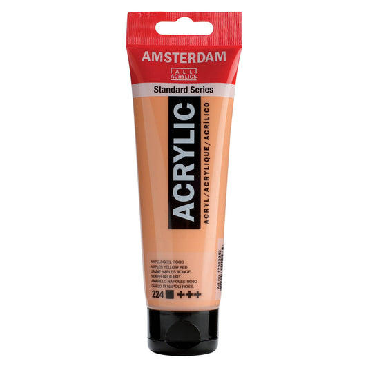 NAPLES YELLOW RED Amsterdam Standard Acrylic 120ml