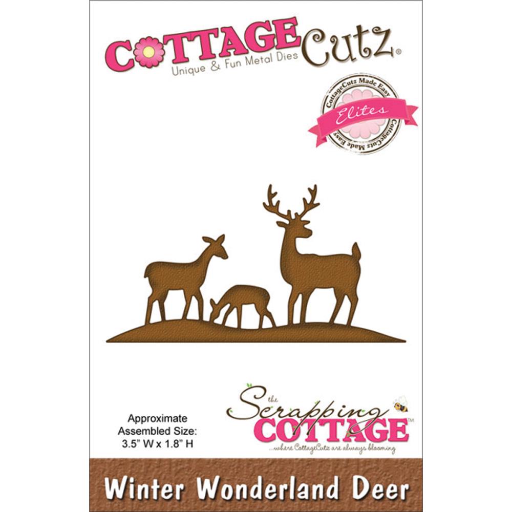 Cottage Cutz Winter Wonderland Deer Die