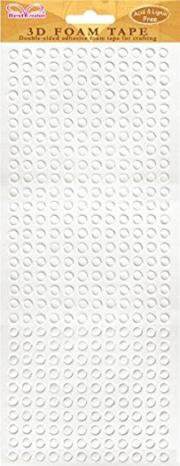 Upikit 3D Foam Dots 3mm- 3 Pack