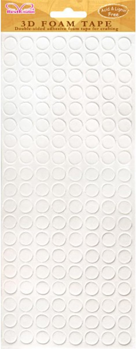 Upikit 3D Foam Dots 10mm- 3 Pack