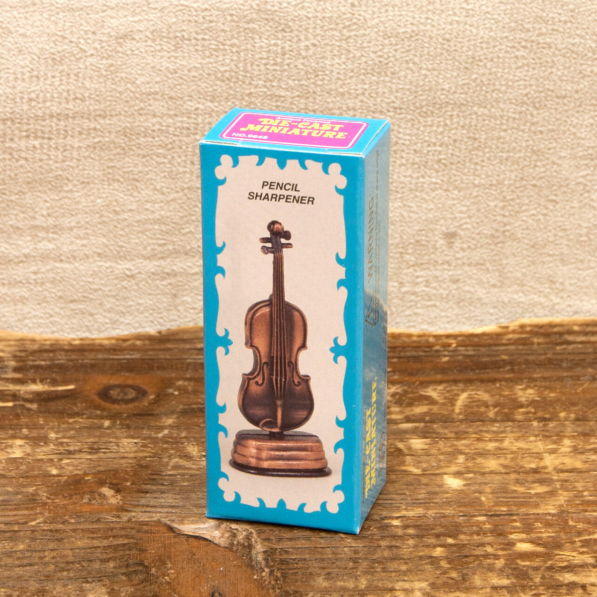 CELLO DISPLAY Novelty Antique Pencil Sharpener