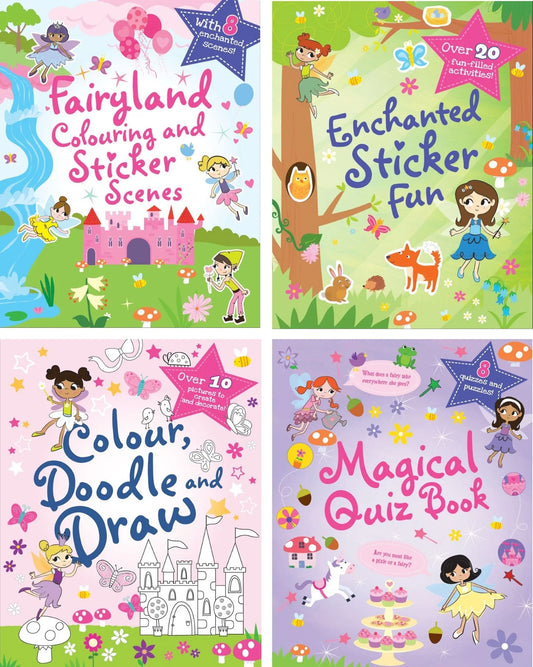 Bubble Sticker Activity Case - Silvery Sparkly