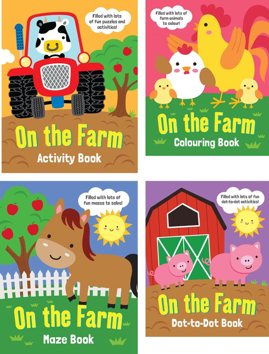 Bubble Sticker Activity Case - On the Farm