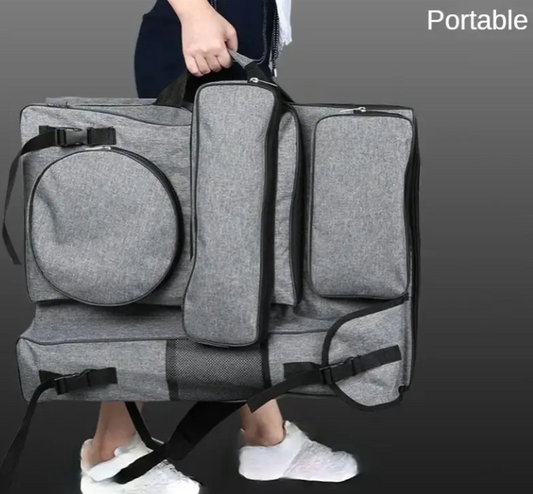 ART BAG Ex Large Grey Multi Function Accessory Tote