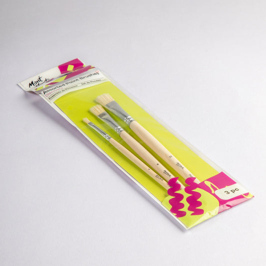 Mont Marte Discovery Paint Brush Set - 3pc