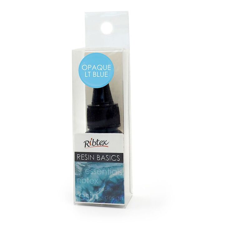 Ribtex Coloured UV Resin Opaque Light Blue 15ml