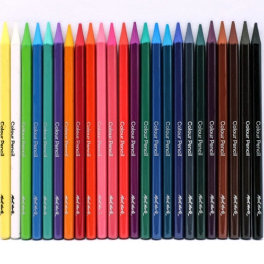 Mont Marte Premium Pencil Set - Woodless Colour Pencils 24pc