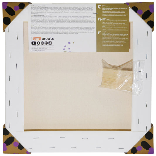 Mont Marte Premium Canvas Double Thick 12" x 12" - 30.5 x 30.5cm