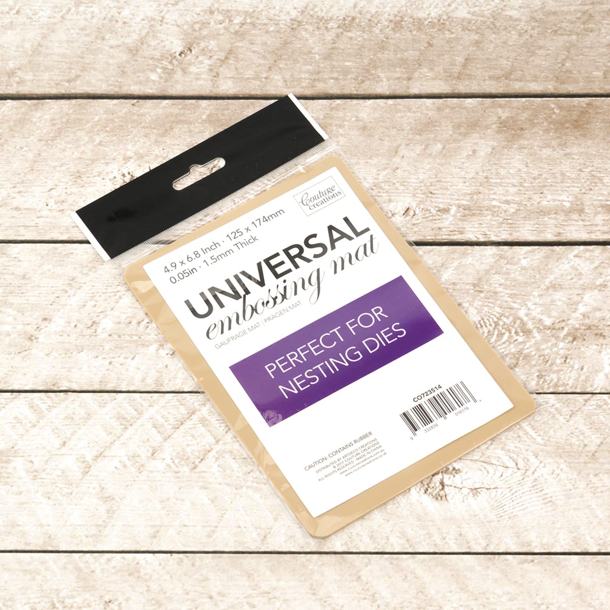 UNIVERSAL Embossing Mat for GoCut & Emboss Machine