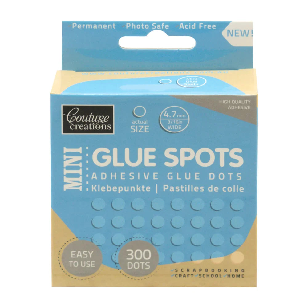 CC Mini Adhesive Glue Spots 4.7mm (3/16th inch)