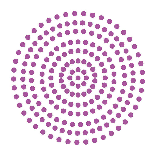Amethyst Adhesive Gemstones (2mm)