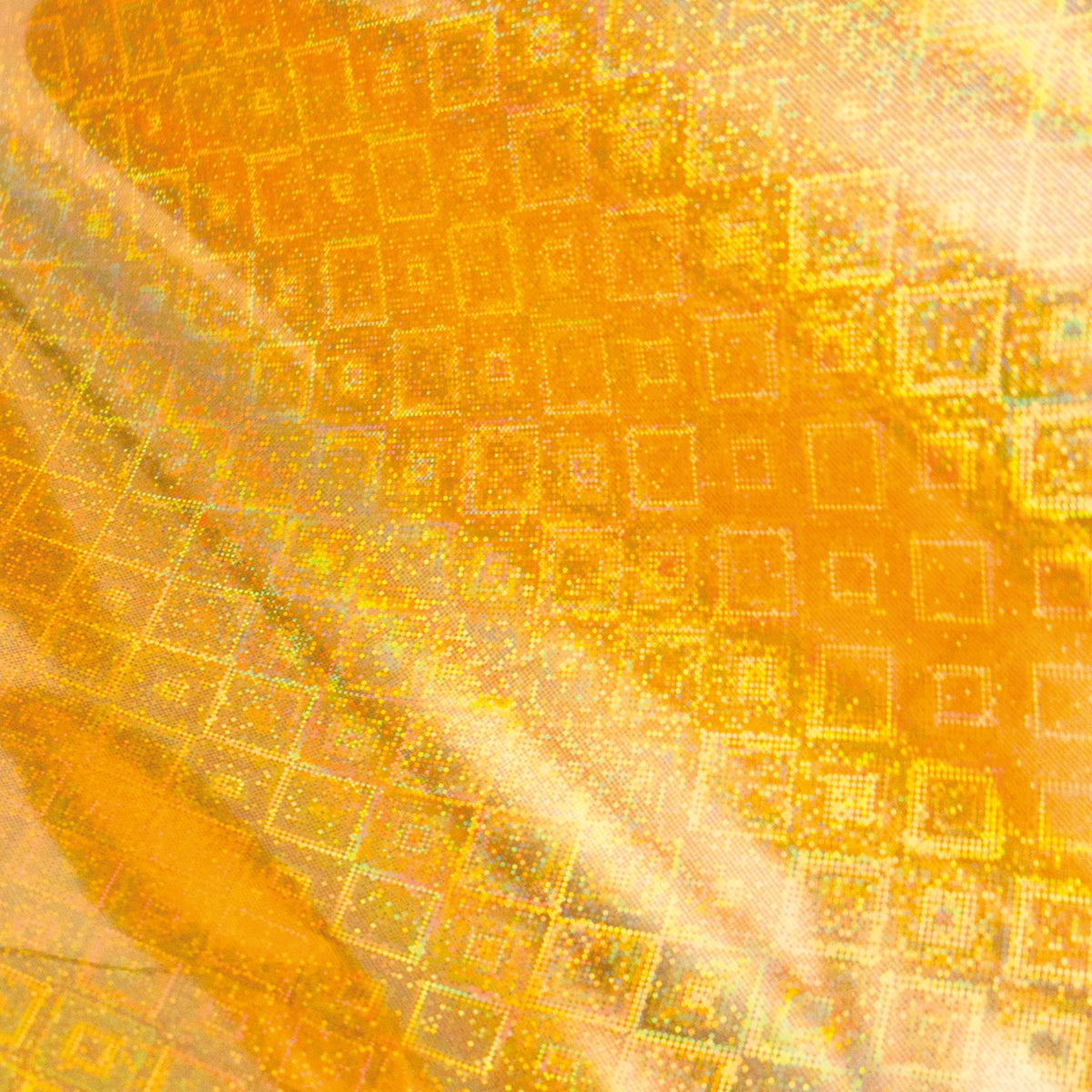 Foil - Gold (Iridescent Shavings - Square Pattern) - Heat activated