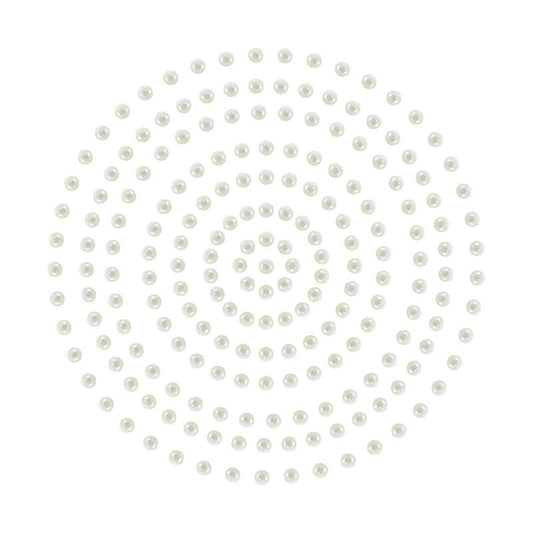 Adhesive Pearls - Cream (2mm- 424pc)