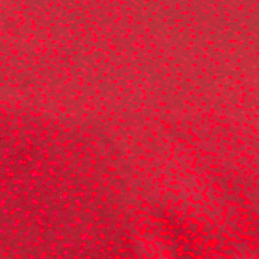 CC GoPress Heat Activated Foil RED DOTTED HOLOGRAM (MIRROR Finish)