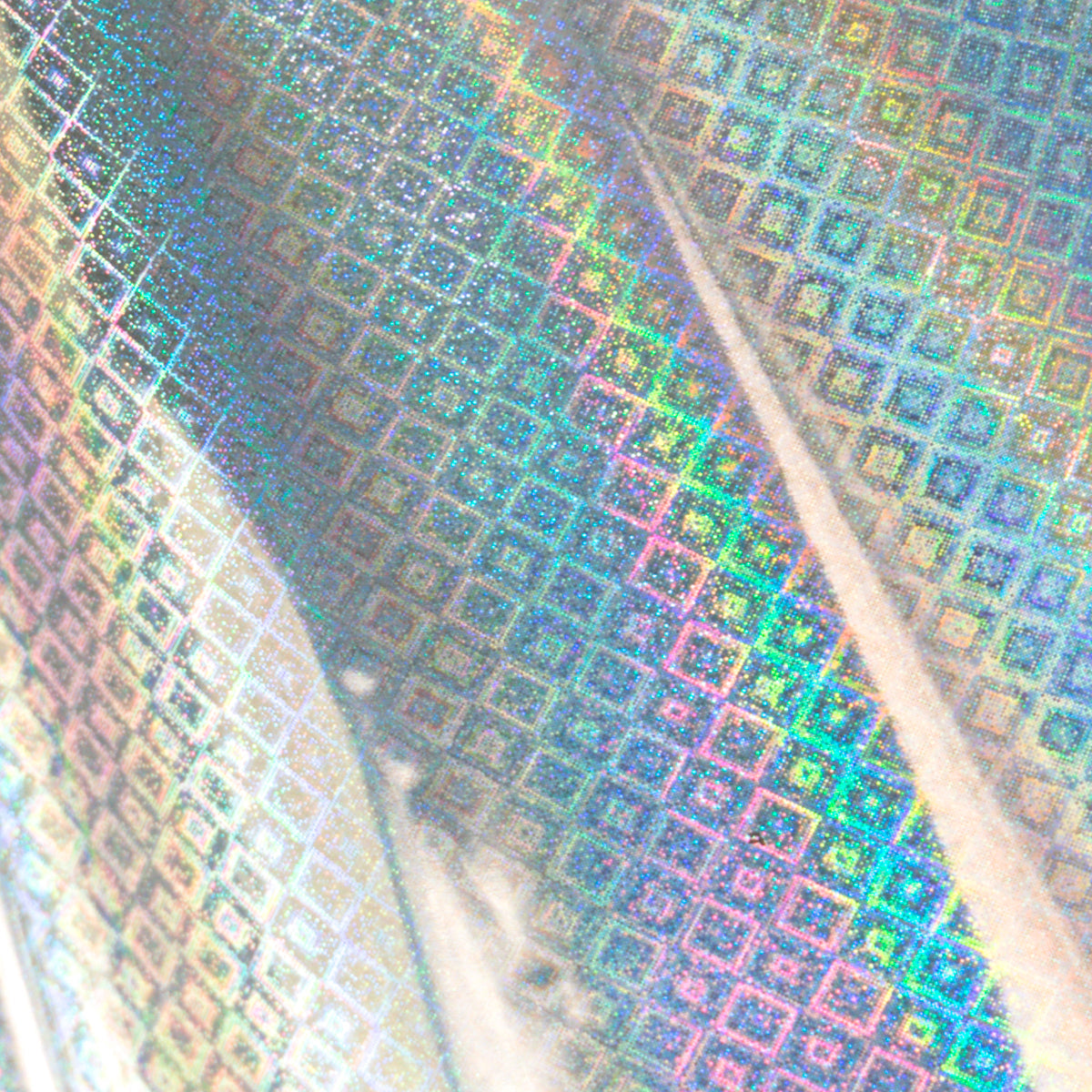 Foil - Silver (Iridescent Diamond Finish) - Heat activated