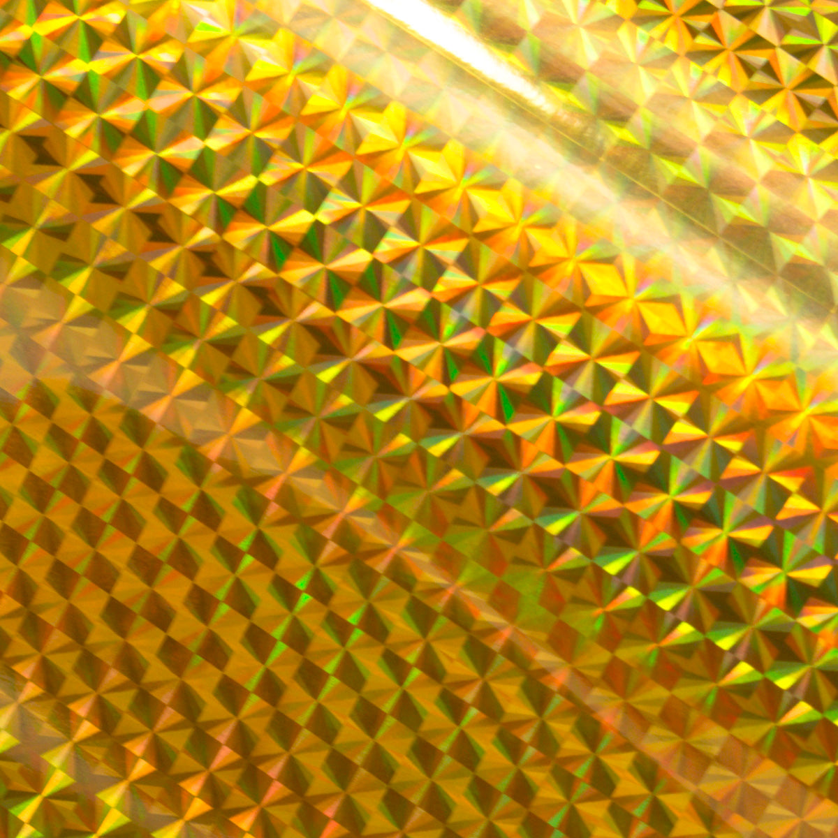 CC GoPress Heat Activated Foil GOLD (IRIDESCENT SQUARE Finish)