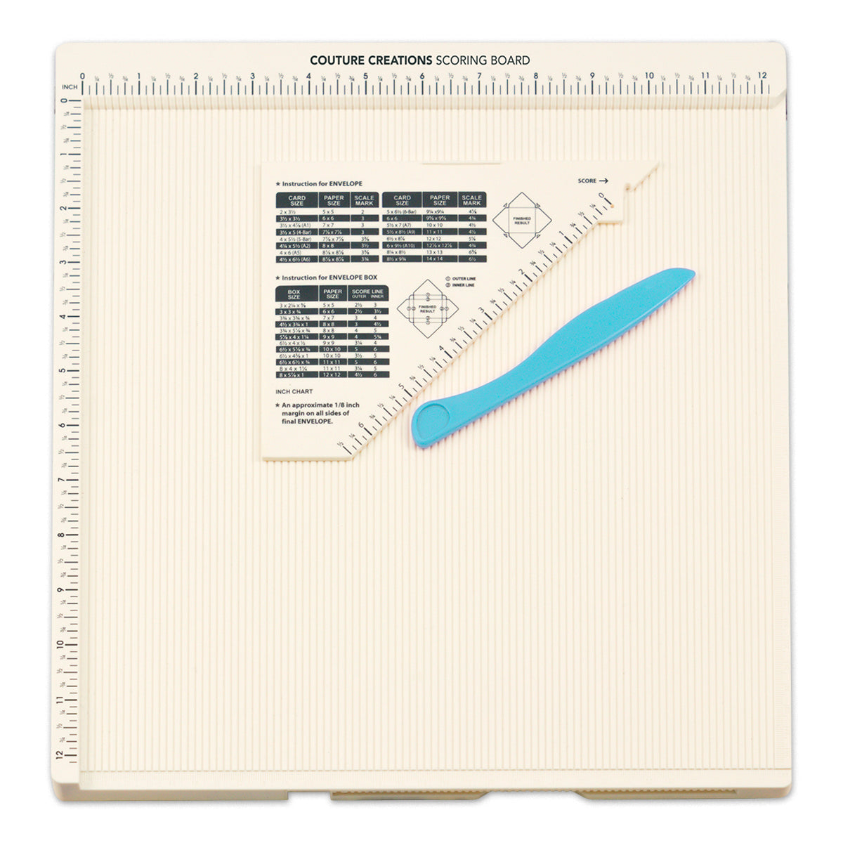 CC Score Board 12x12 -with Bone Folder and Guide