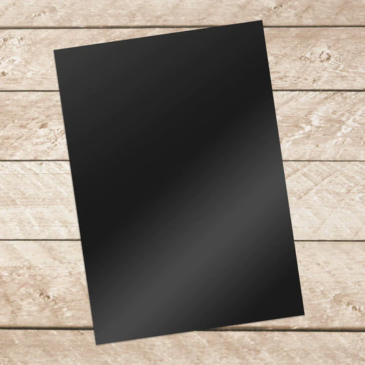 CC Adhesive Vinyl A4 Black 10 Sheets