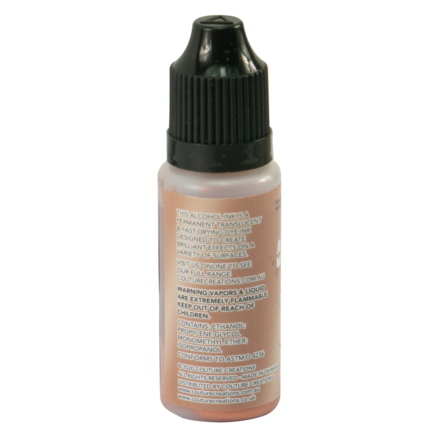 CC Alcohol Ink Metallic Alloy Rose Gold 12ml