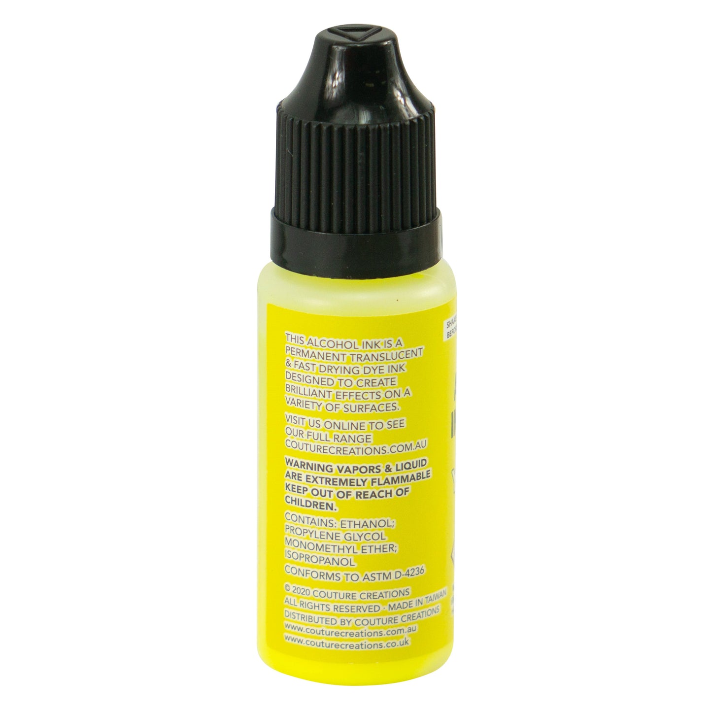 CC Alcohol Ink Fluro Yellow 12ml