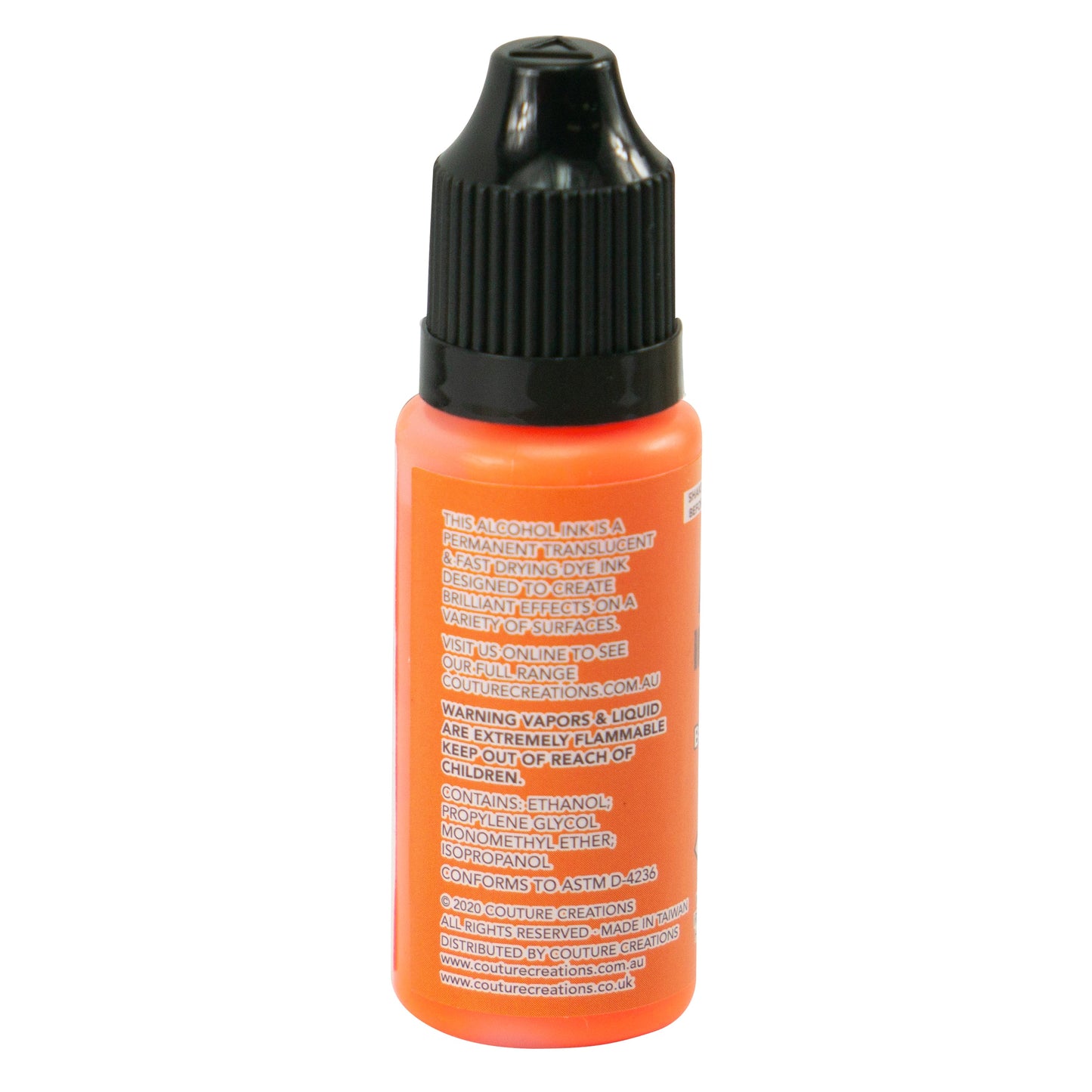 CC Alcohol Ink Fluro Burnt Orange 12ml