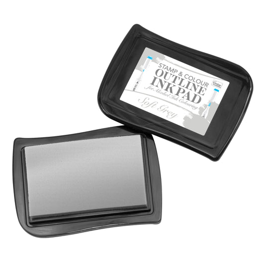 Soft Grey - Stamp and Colour Outline Ink Pad