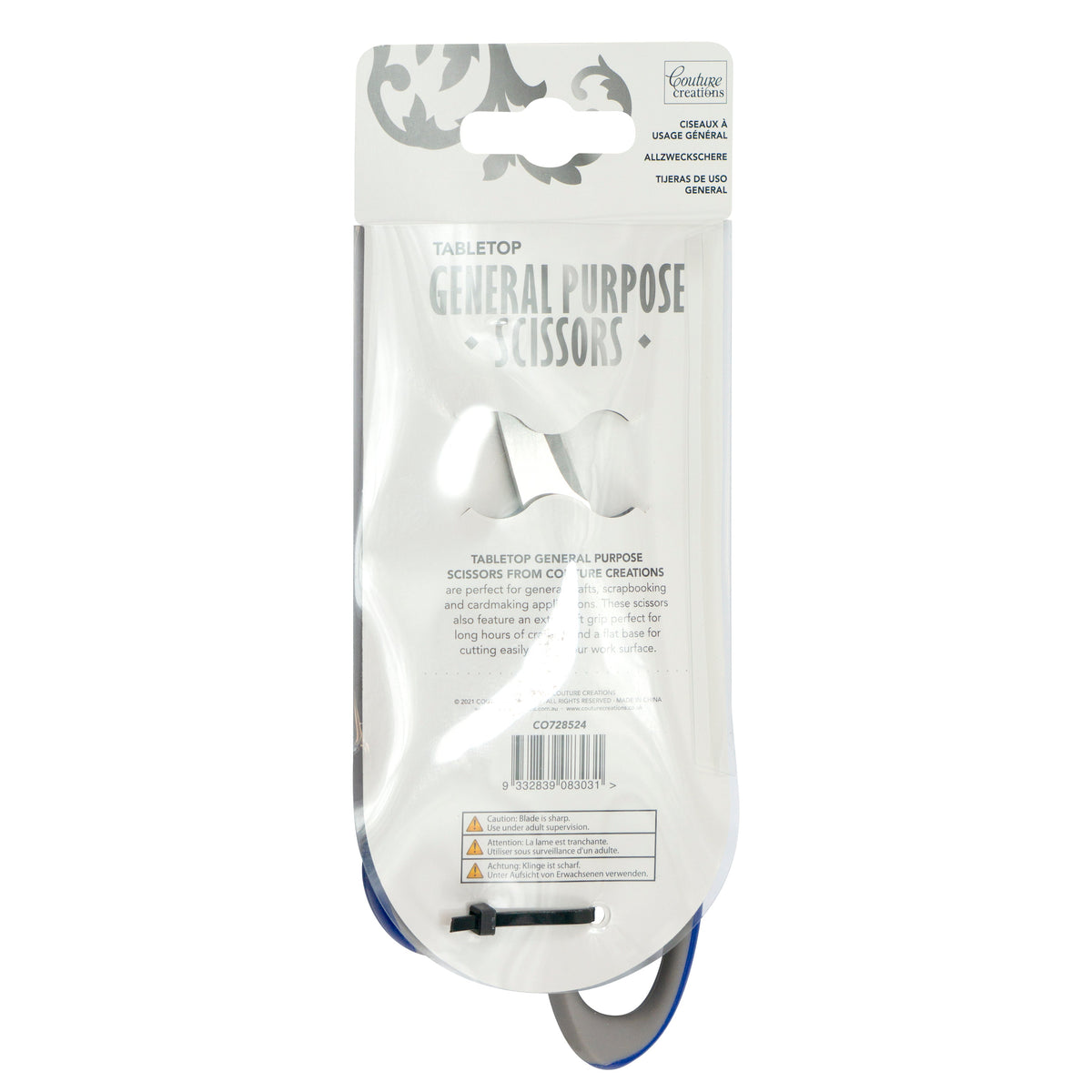 CC Scissors - Tabletop General Purpose S/S Blade