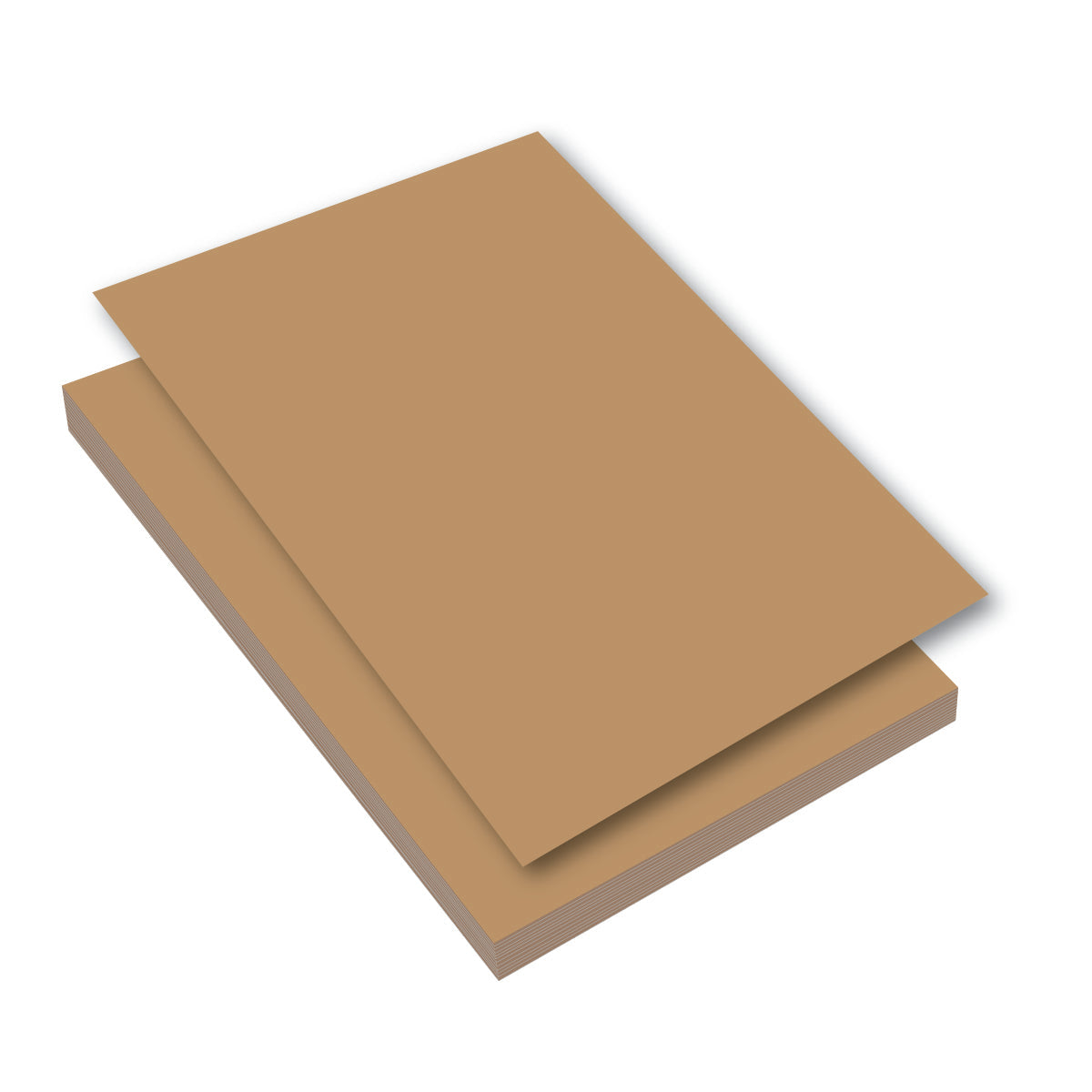 Kraft smooth A4 cardstock - 280gsm - 50 sheets