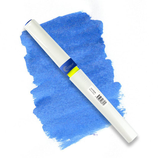 Winkles Glitter Brush Marker MARINE BLUE