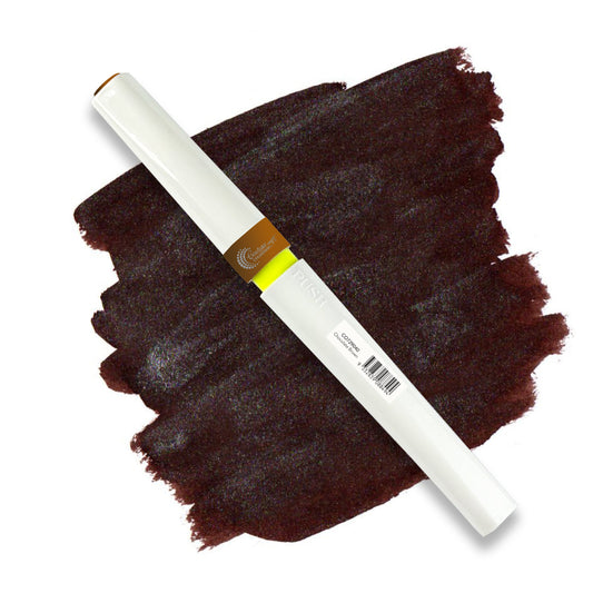 Winkles Glitter Brush Marker CHOCOLATE BROWN