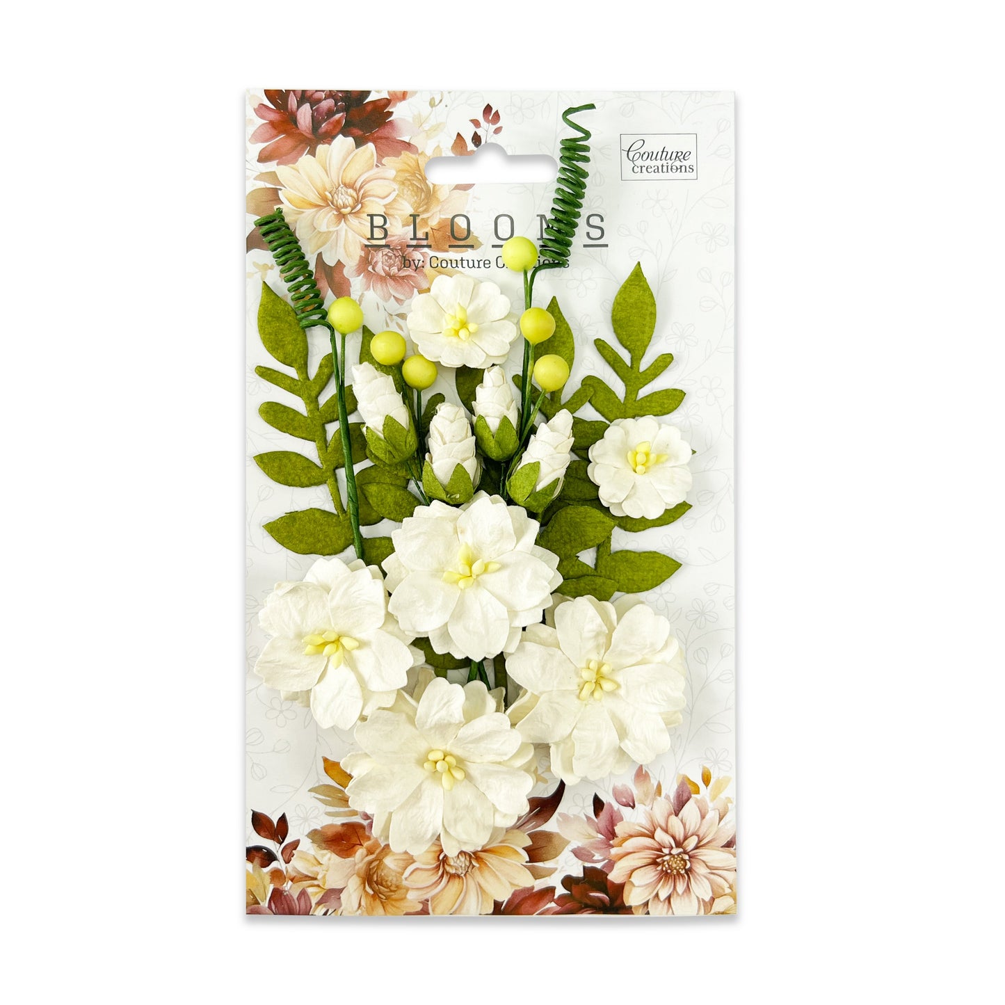 Blooms by Couture Creations #10 (15 pieces) - Naturals