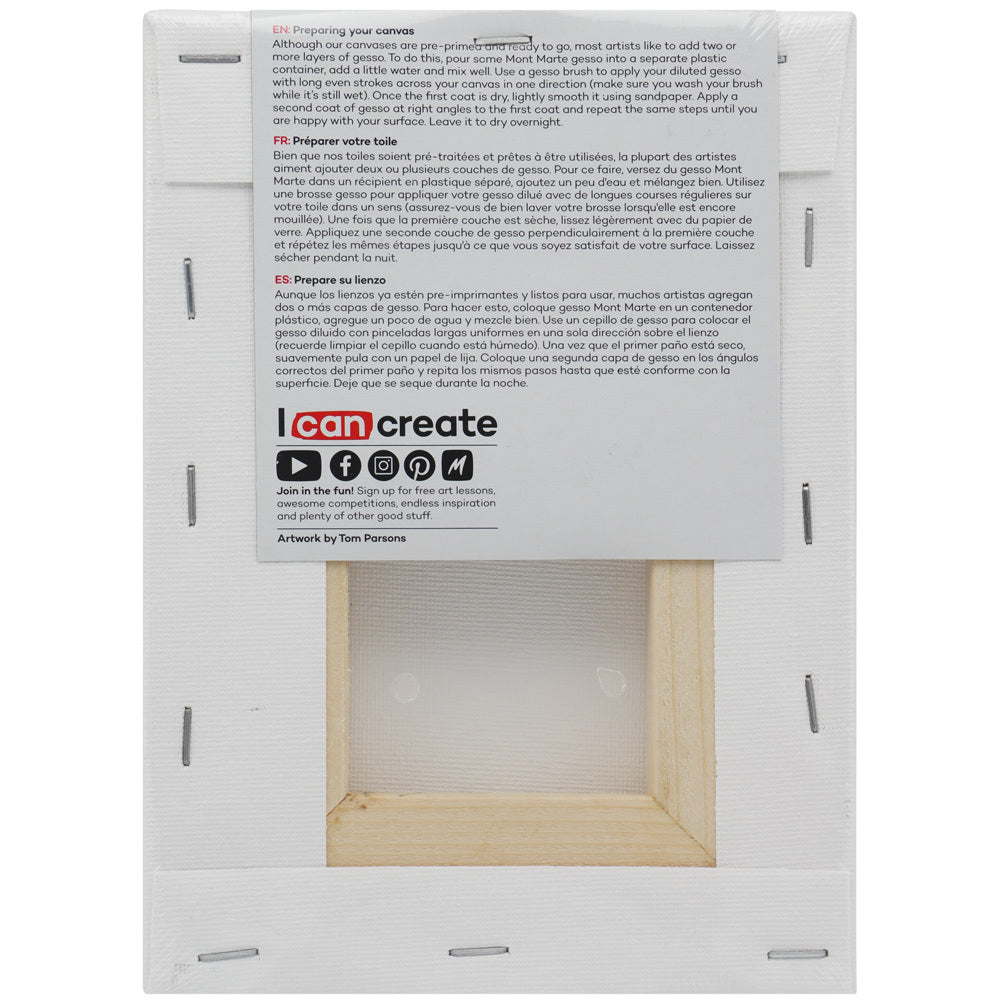 Mont Marte Signature Canvas Single Thick 13 x 18cm