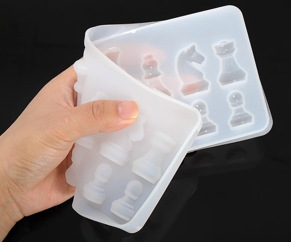 CD International Chess Pieces Silicone Mould