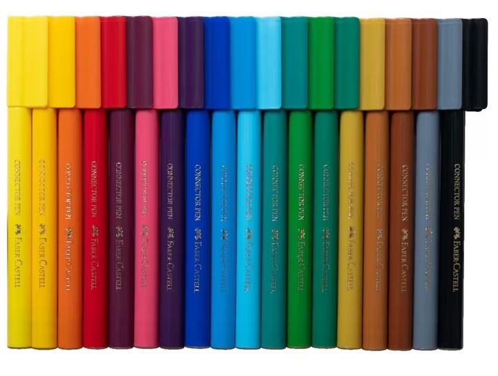 Faber Castell Connector Pens Pk18