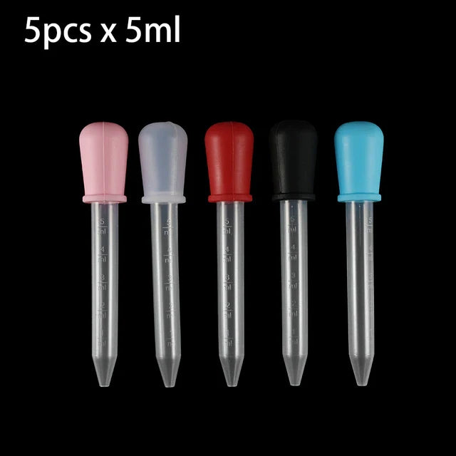 CD Plastic Eye Dropper 5ml Pk5