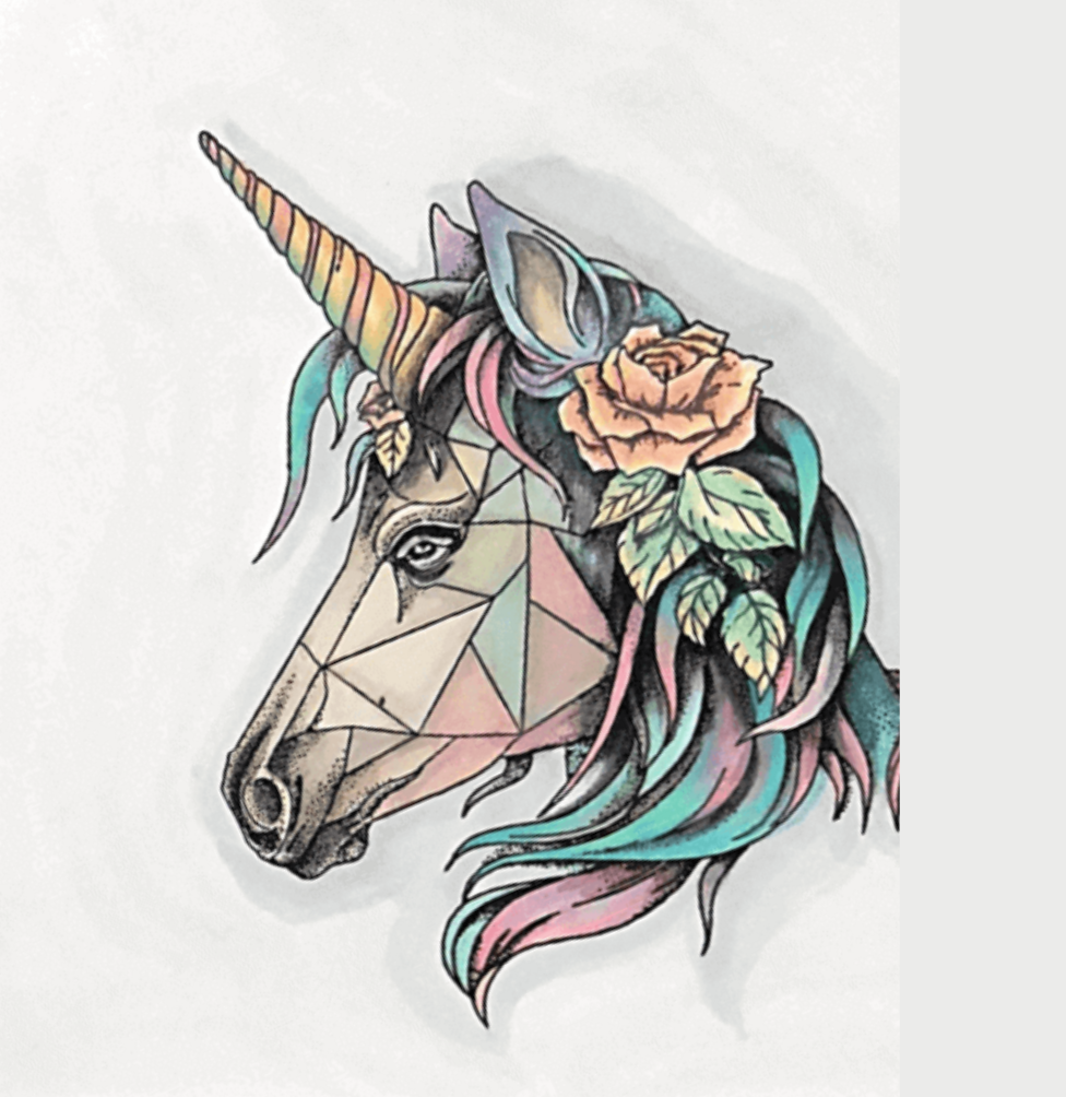 Lesia Zgharda Clear Stamp "Unicorn"